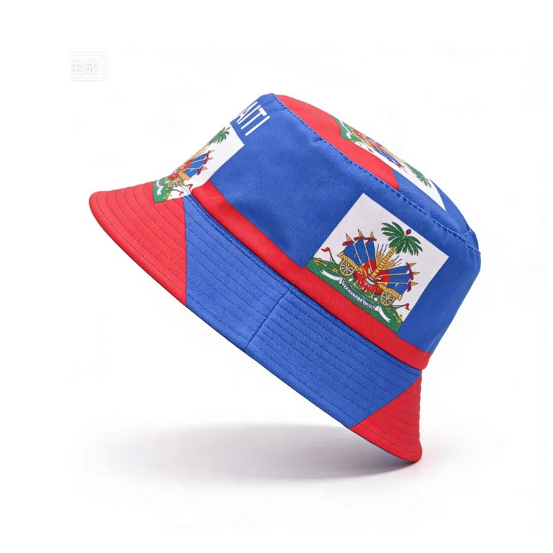 Bob Réversible Drapeaux Nations — accessoire supporter équipe de France