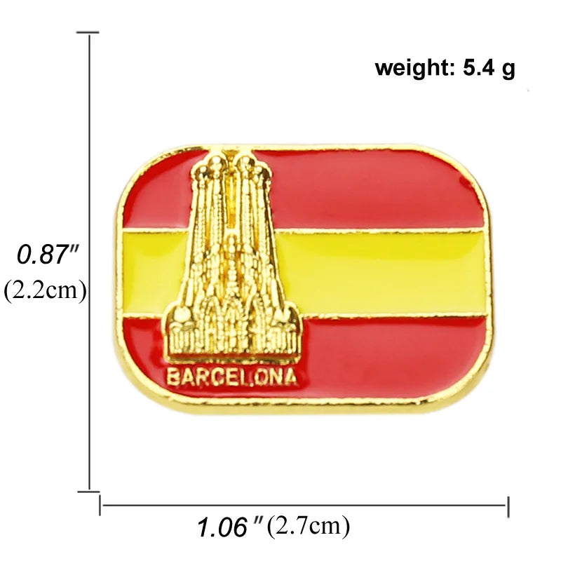 Broche Pin's Drapeau France — accessoire supporter équipe de France