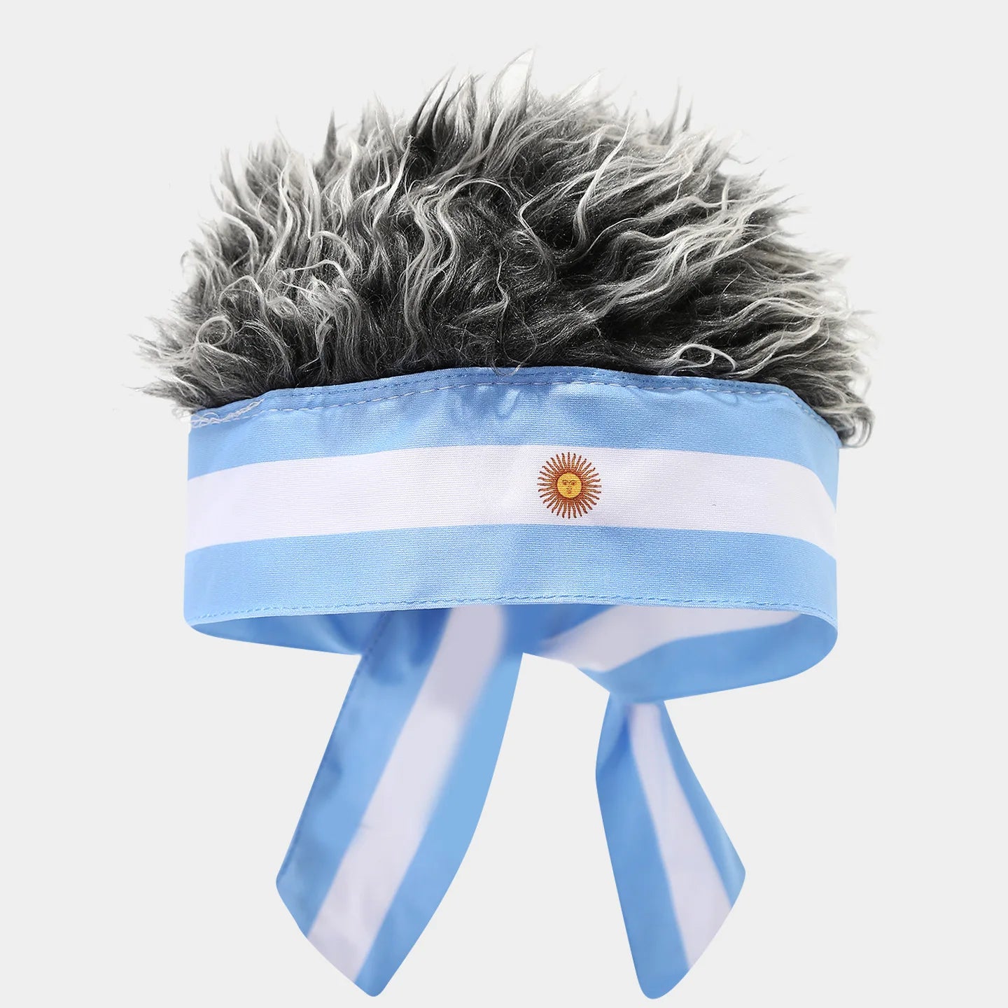 Bandeau Perruque Supporter — accessoire supporter équipe de France