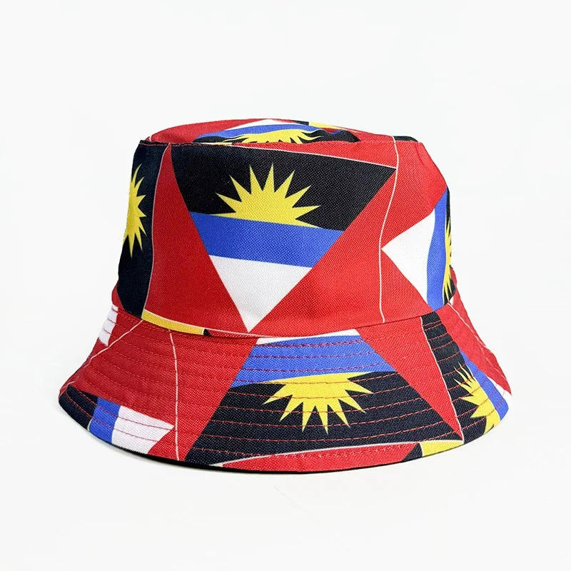 Bob Réversible Drapeaux Nations — accessoire supporter équipe de France