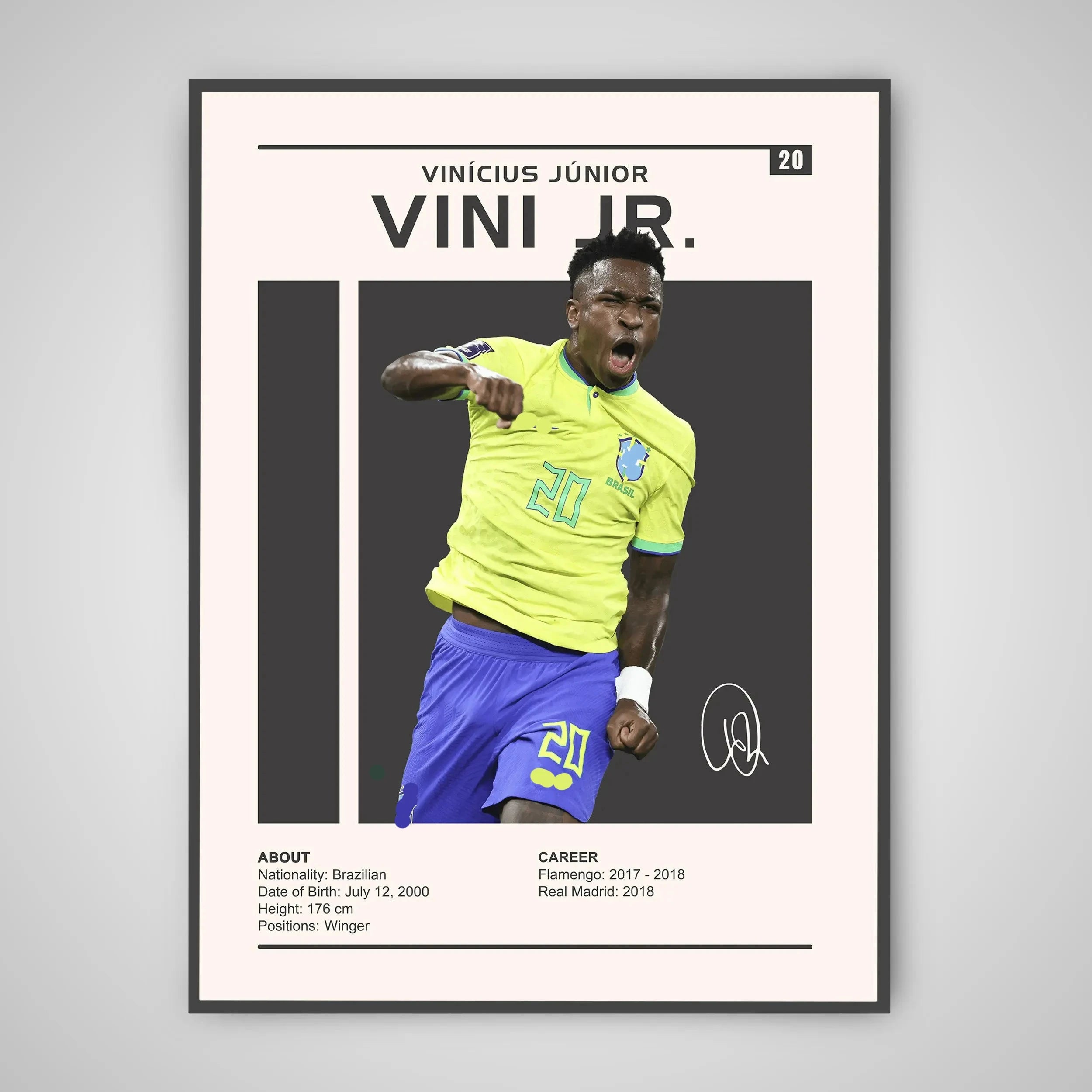 Canvas Légende Football Grand Format — accessoire supporter équipe de France