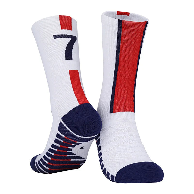 Chaussettes Foot Numéros Légendes — accessoire supporter équipe de France