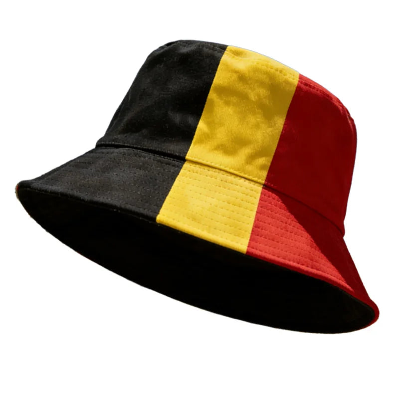 Bob Réversible Drapeaux Nations — accessoire supporter équipe de France