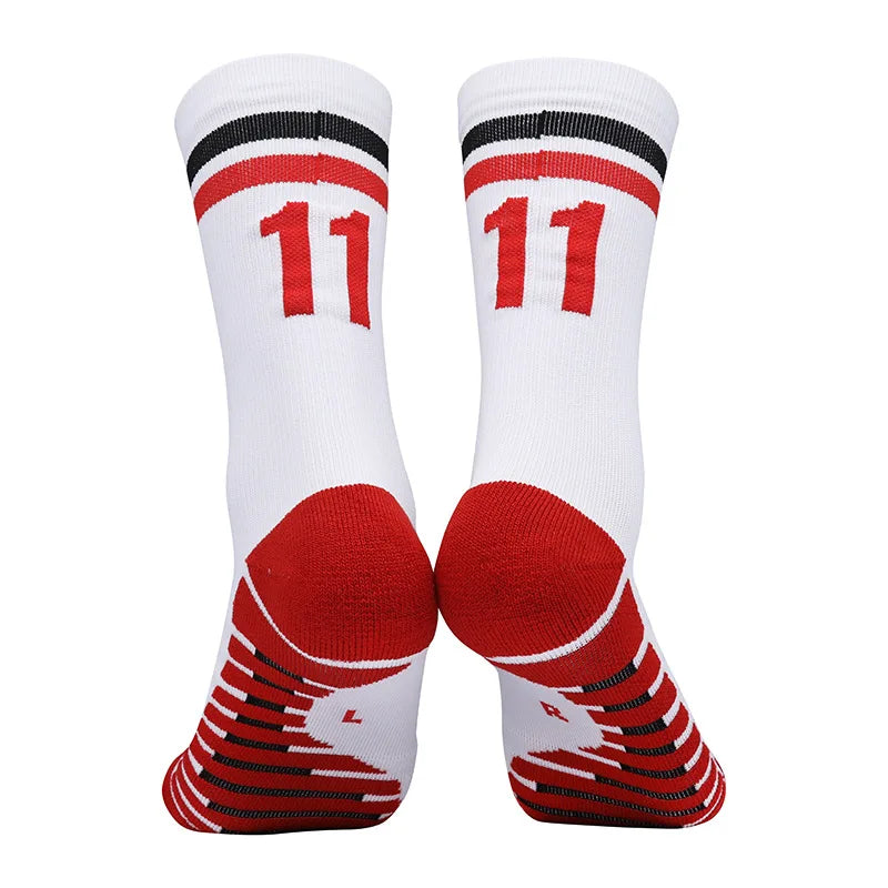 Chaussettes Foot Numéros Légendes — accessoire supporter équipe de France
