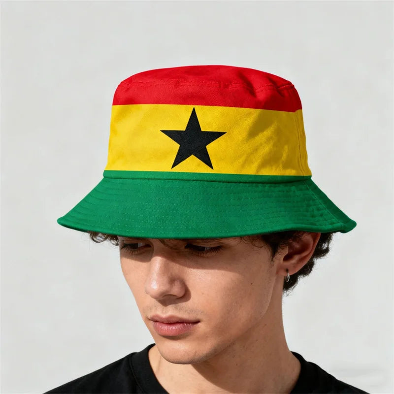 Bob Réversible Drapeaux Nations — accessoire supporter équipe de France