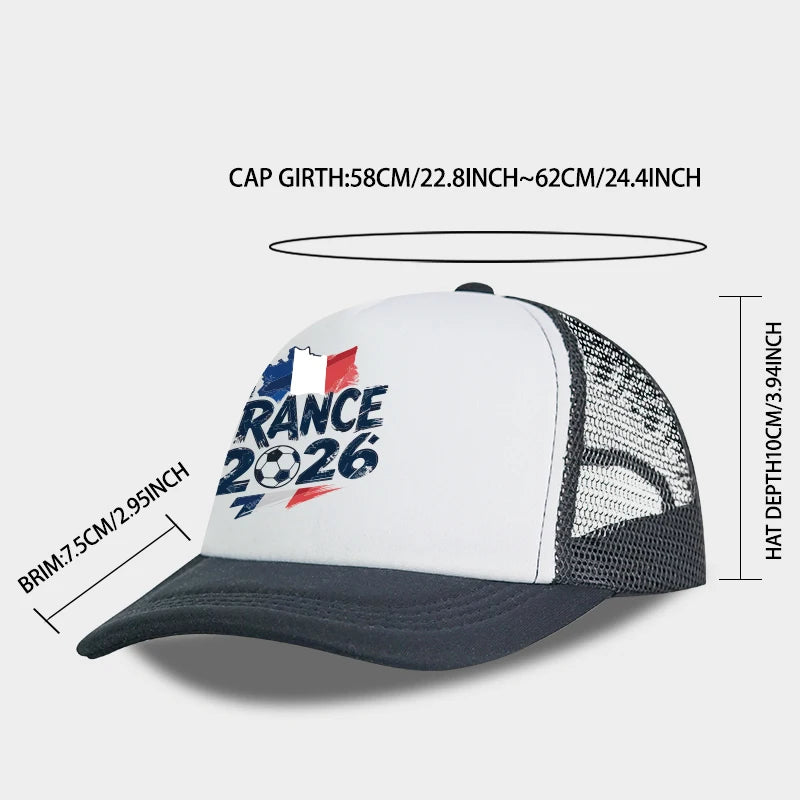 Casquette Trucker France Mesh — soirée match France