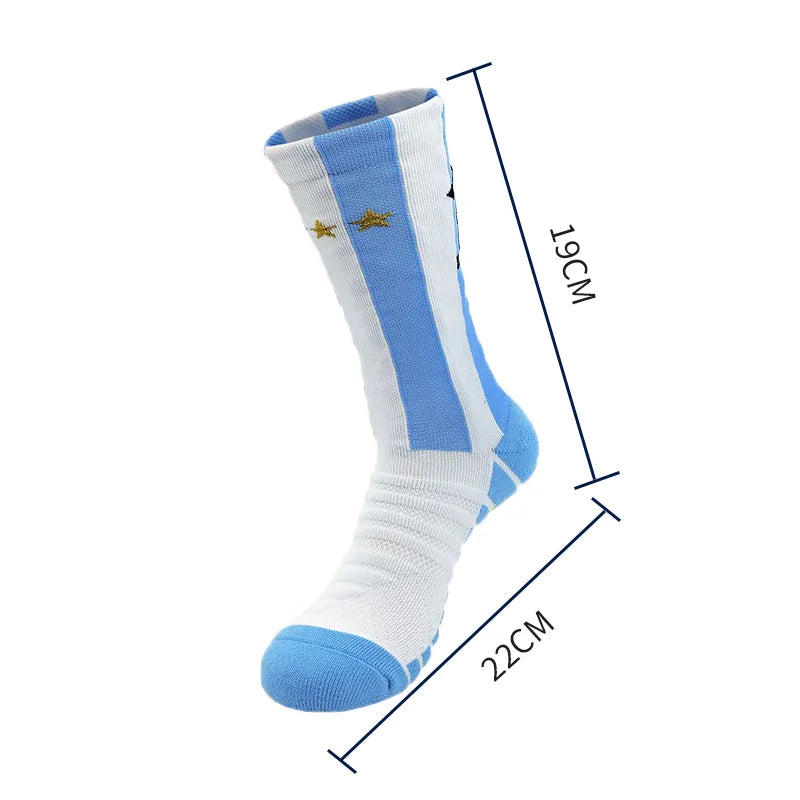 Chaussettes Foot Numéros Légendes — soirée match France