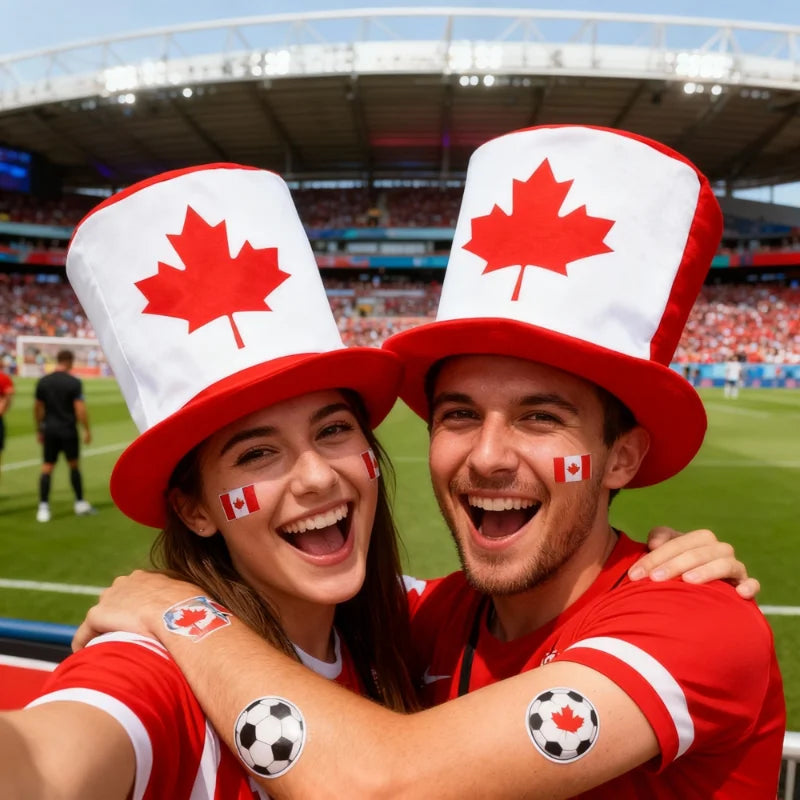 Chapeau Haut-de-Forme Football — soirée match France