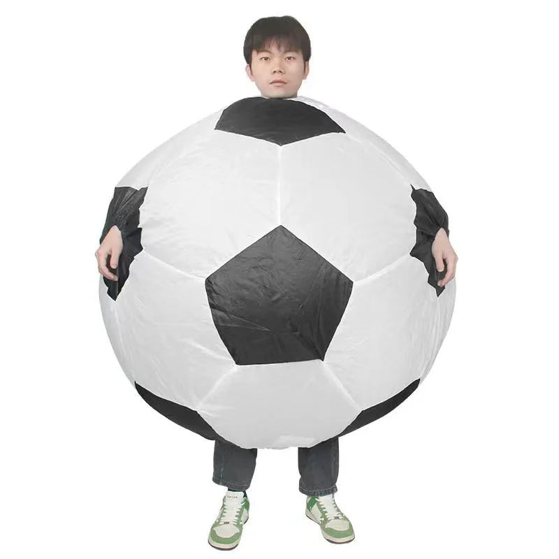 Costume Gonflable Footballeur — accessoire supporter équipe de France