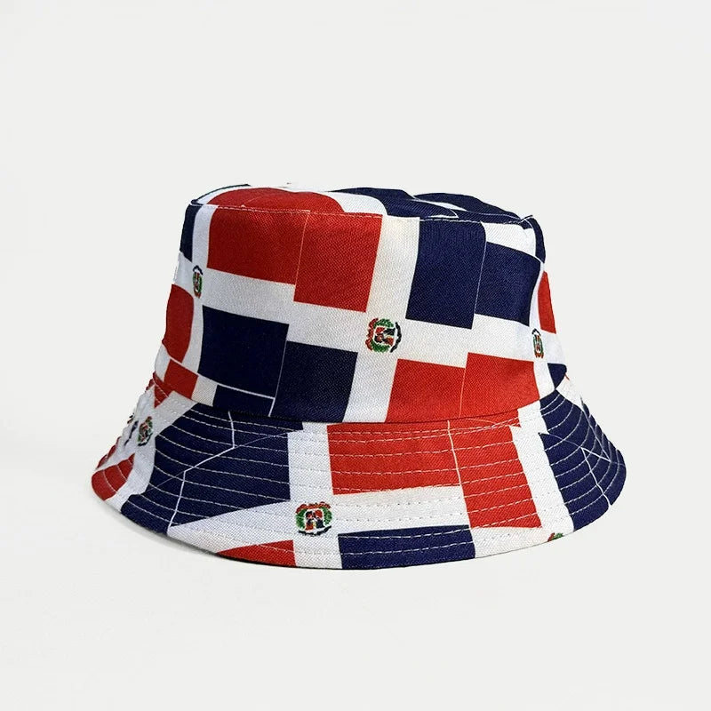 Bob Réversible Drapeaux Nations — accessoire supporter équipe de France