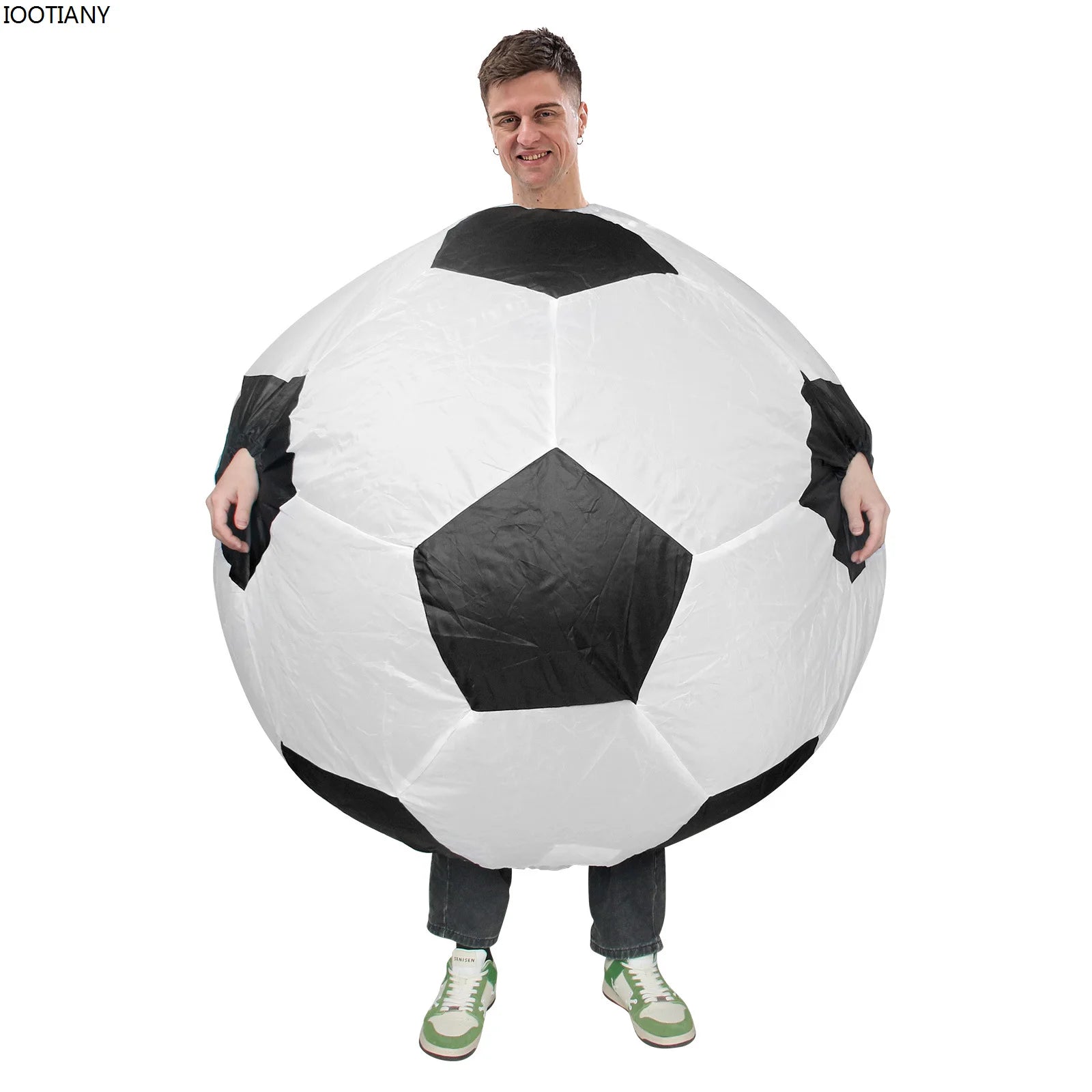 Costume Gonflable Footballeur — supporter France