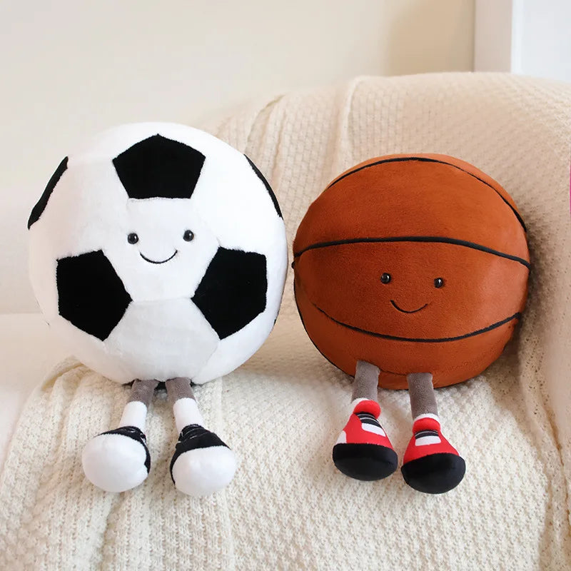 Coussin Ballon Foot Peluche — supporter France