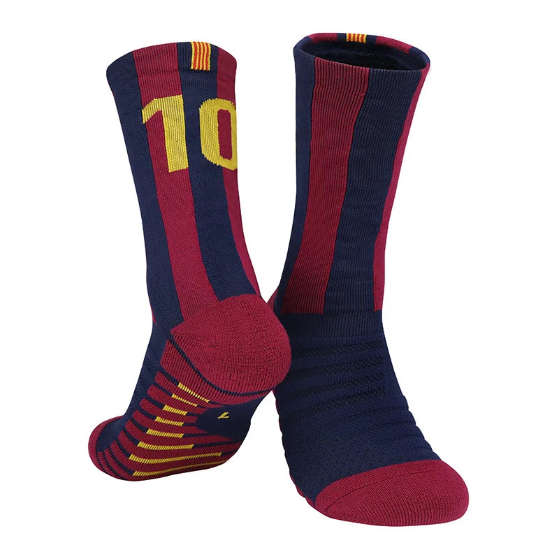 Chaussettes Foot Numéros Légendes — accessoire supporter équipe de France