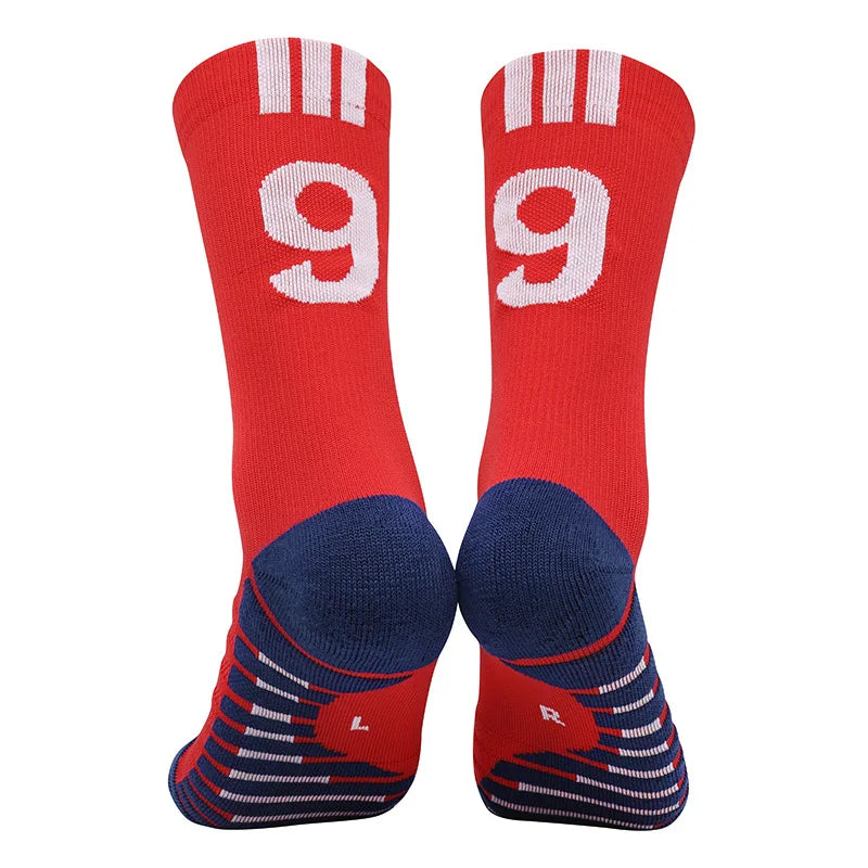 Chaussettes Foot Numéros Légendes — accessoire supporter équipe de France