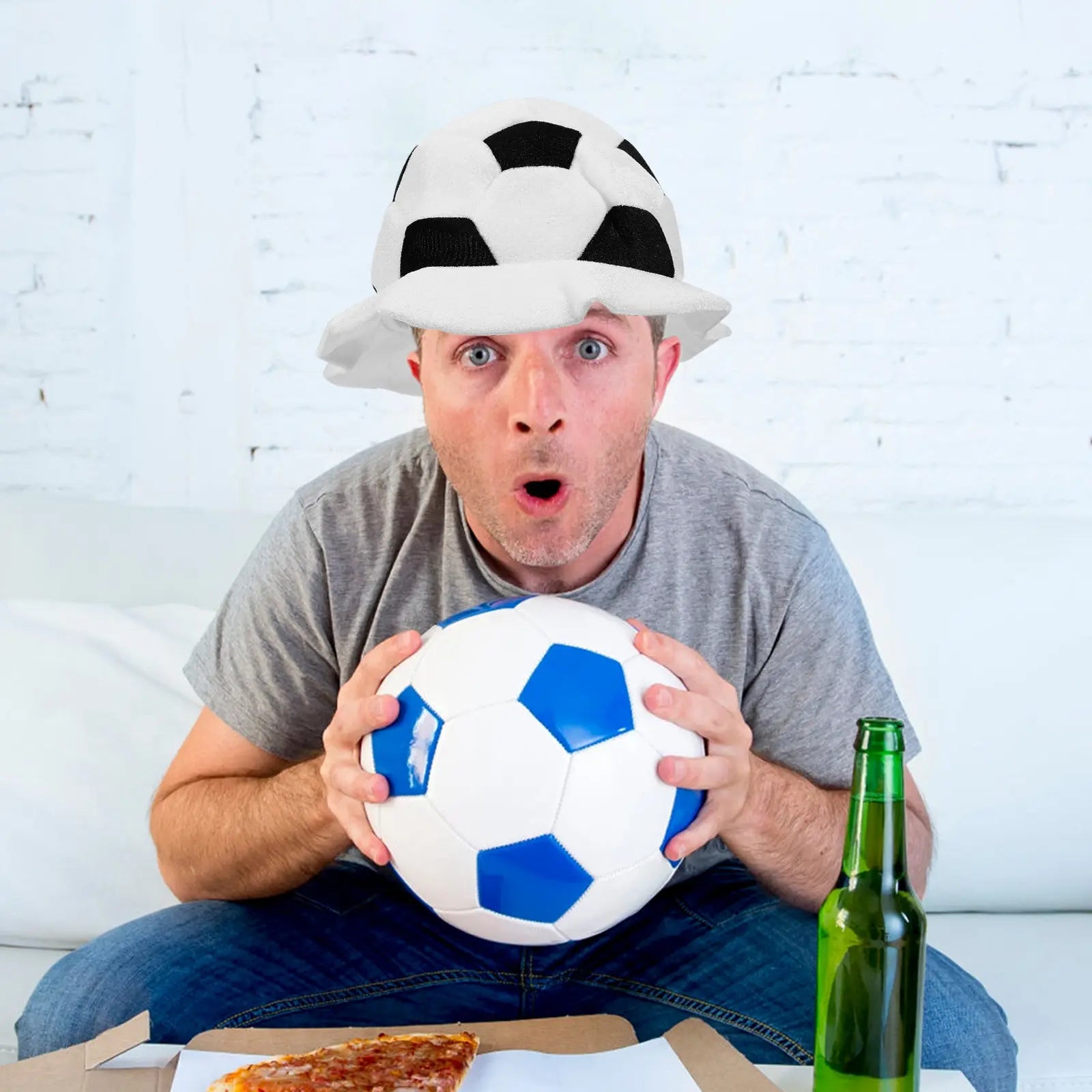 Chapeau Ballon Football Supporter — accessoire supporter équipe de France