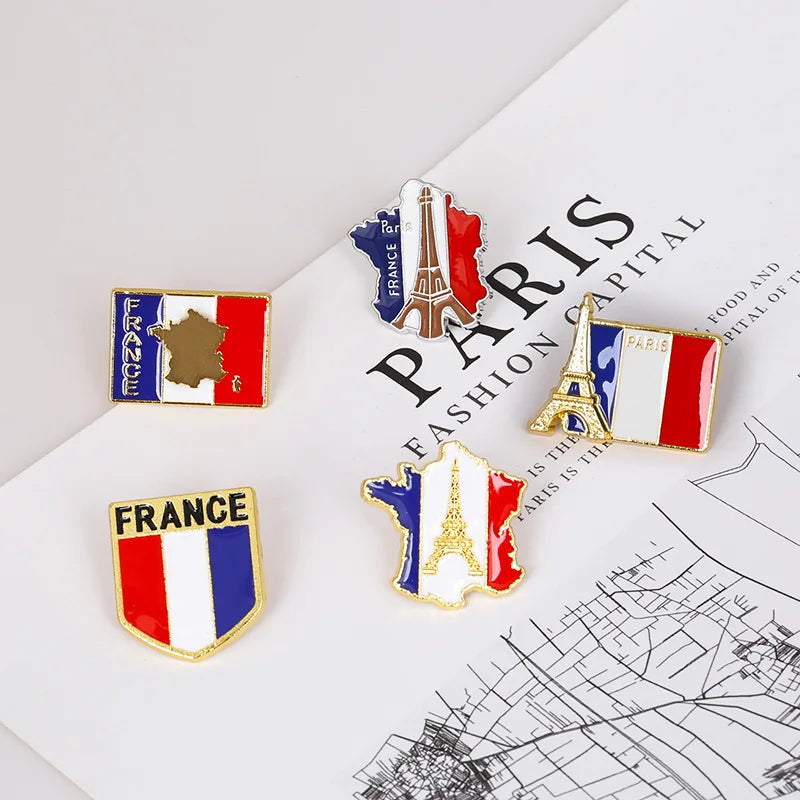 Broche Pin's Drapeau France — supporter France