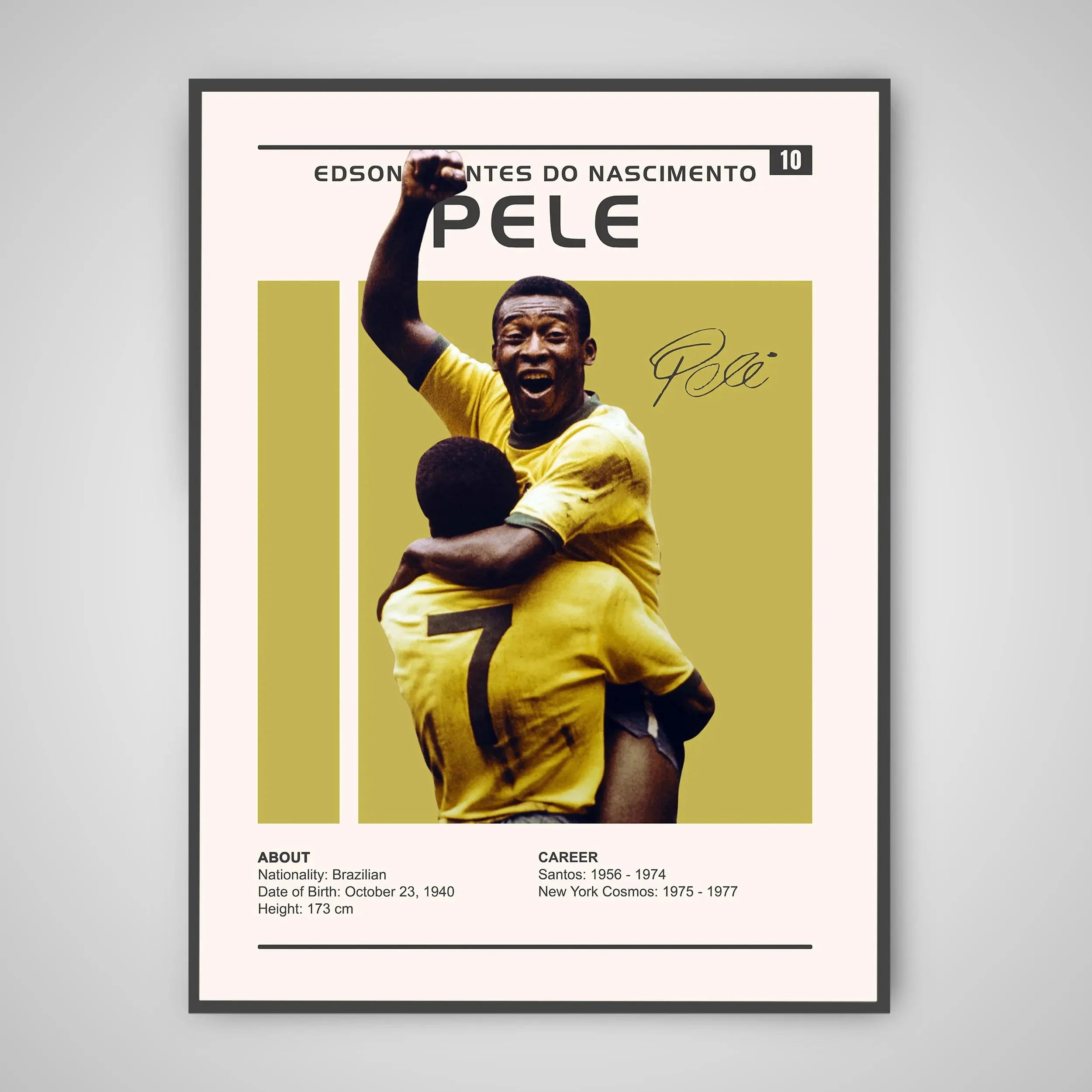Canvas Légende Football Grand Format — accessoire supporter équipe de France