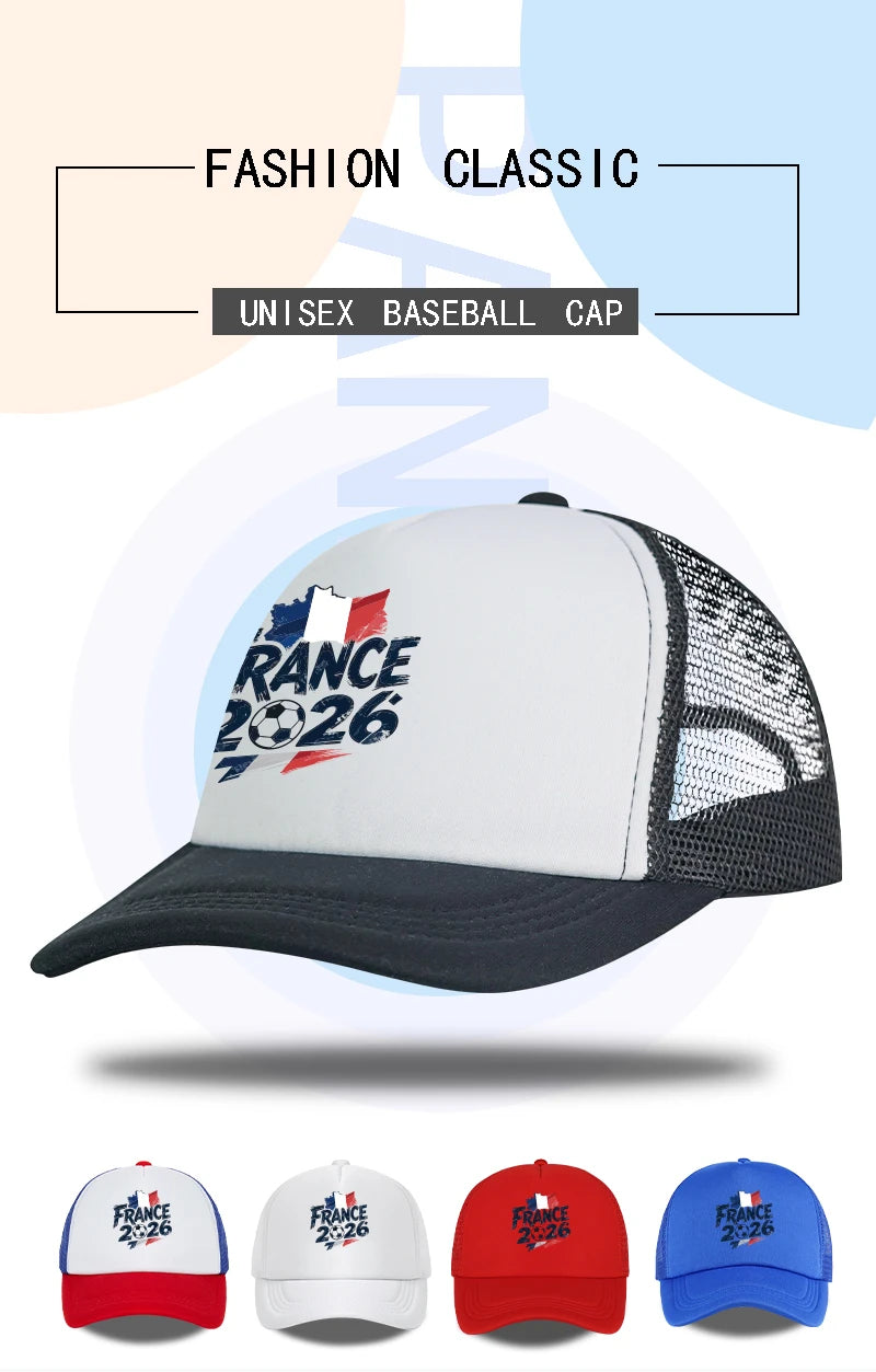 Casquette Trucker France Mesh — accessoire supporter équipe de France