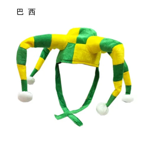 Chapeau Clown Foot Supporter 🎉 — accessoire supporter équipe de France
