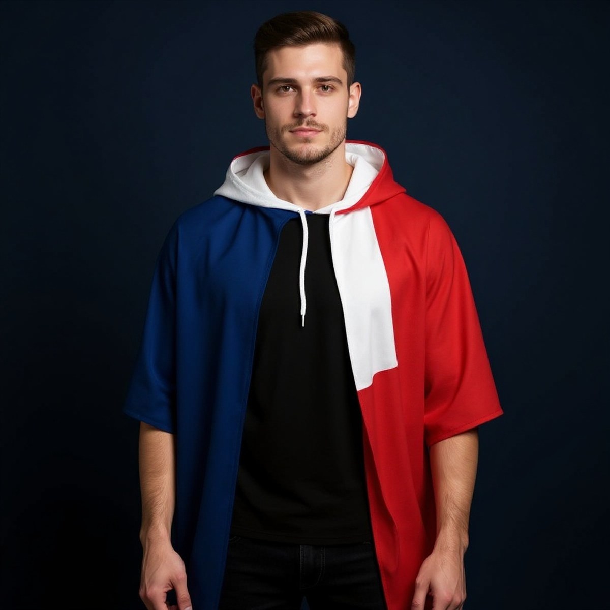 Cape Drapeau France à Capuche — supporter France